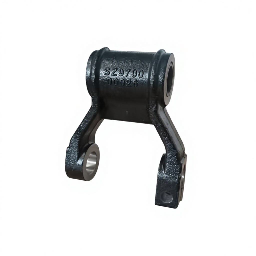 Seanadh bracaid shackle Shacman X3000 aghaidh an earraich SZ970000026